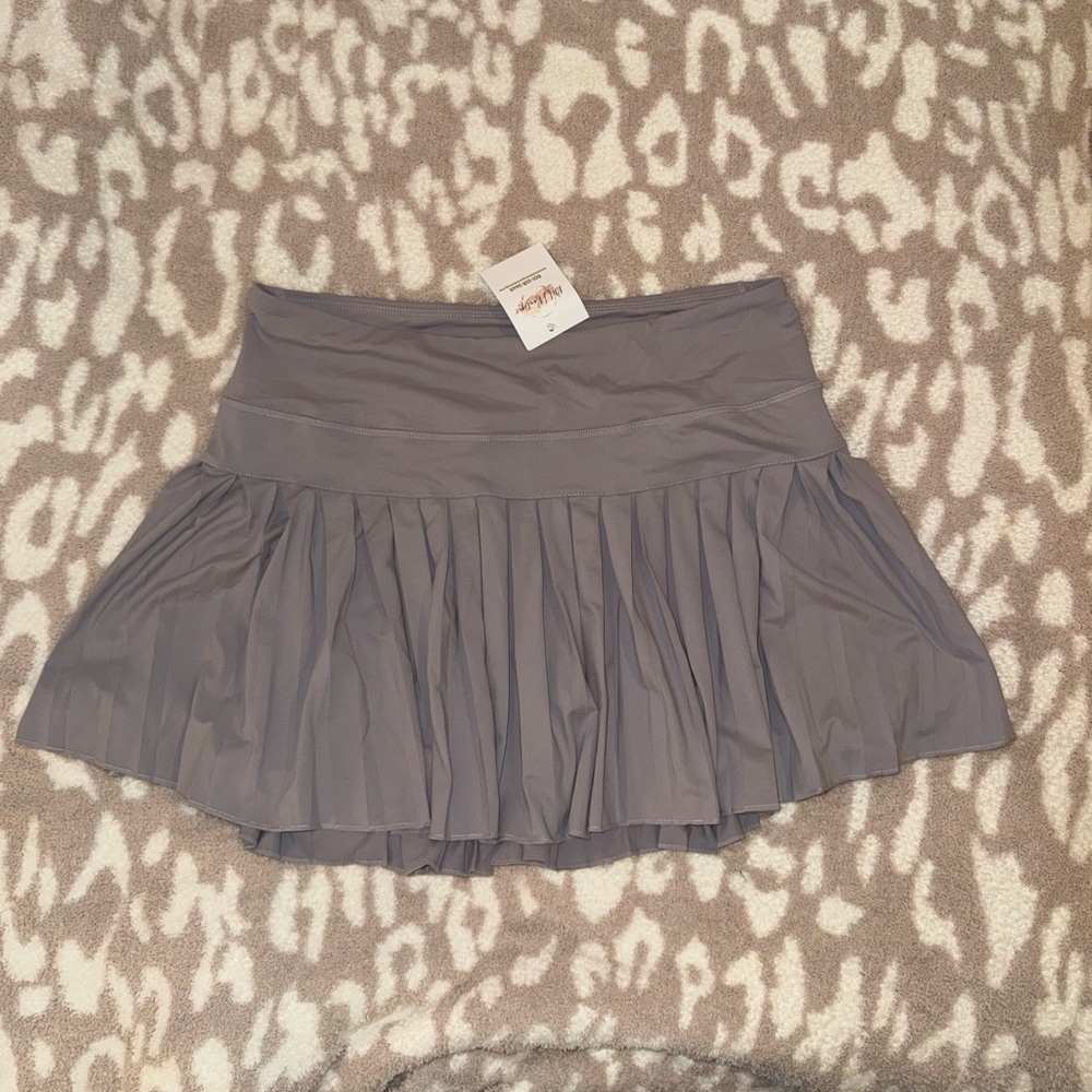 Catherines Gray Skater Skirt